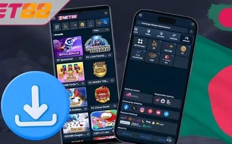 Hướng dẫn tải app Net88 trên điện thoại Android