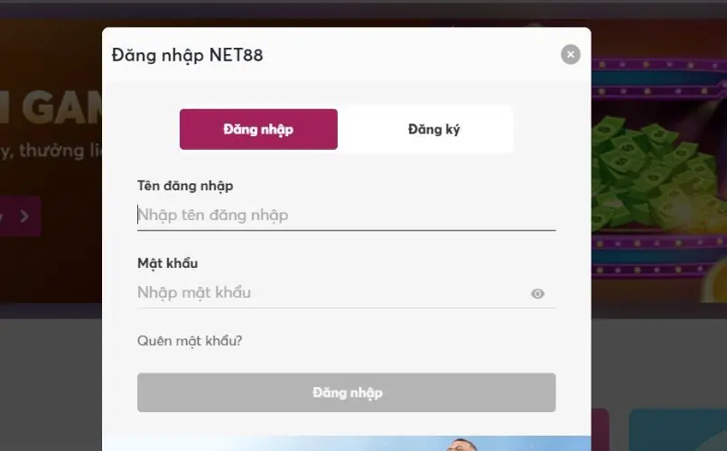 Quy trình đăng nhập Net88 đơn giản và nhanh chóng